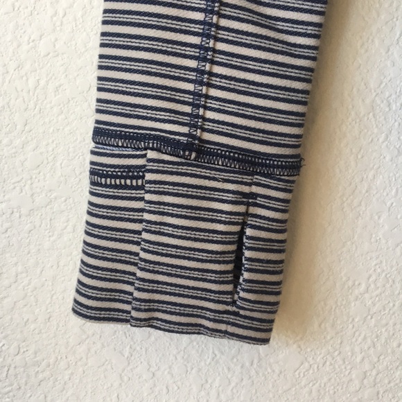 Lululemon Forme II Cream & Navy Stripe Jacket - Picture 5 of 8